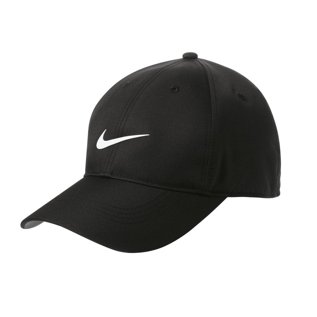 GOLF - Nike Black Dri-FIT Swoosh Front Cap